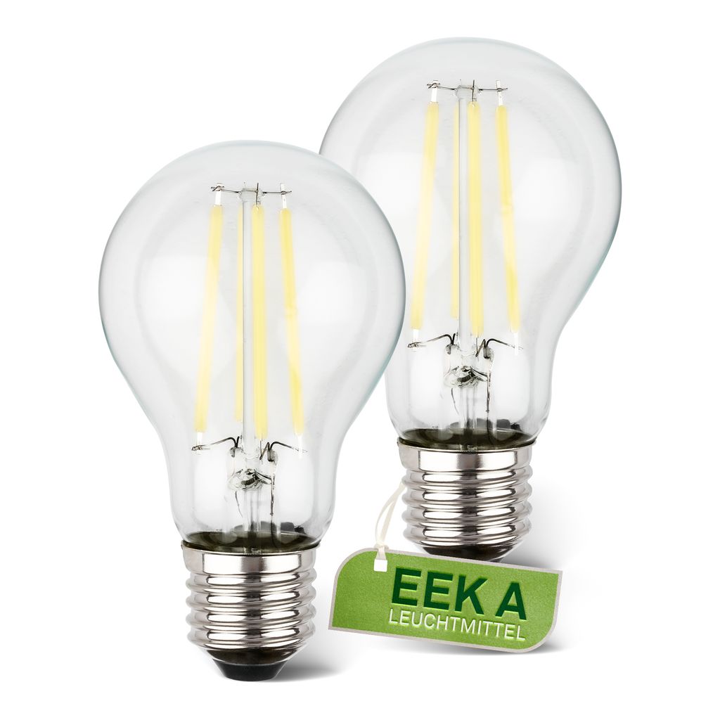 2 Pack LED Light Bulbs E27 Globe Warm White Bayonet 4W Energy Saving Class A